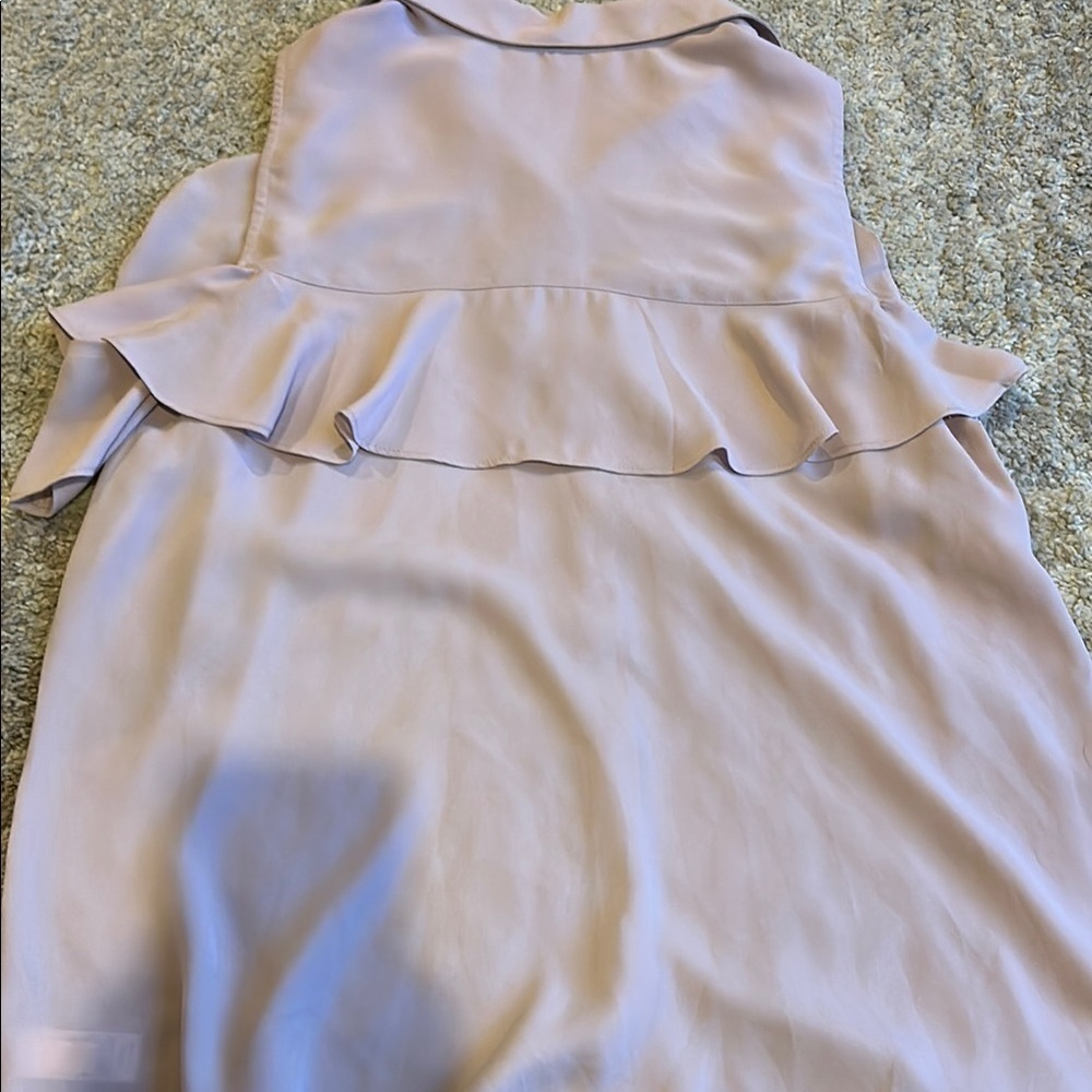 Express Women's Pink Ruffle Top​ - Picture 3 of 3